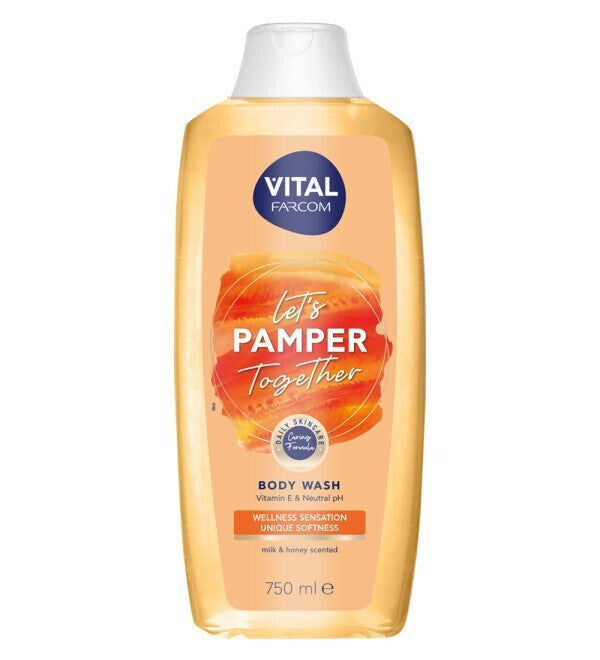 Farcom Vital Αφρόλουτρο 750ml Pamper