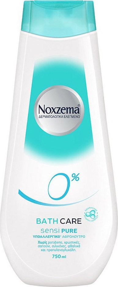 Noxzema Αφρόλουτρο 750ml Bath Sensi Pure 0%