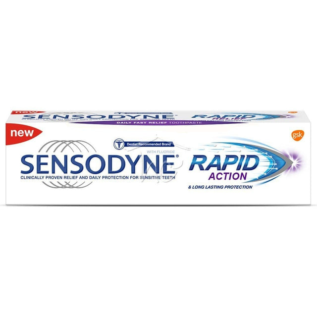 Sensodyne Οδοντόκρεμα 75ml Rapid Action για Ευαίσθητα Δόντια