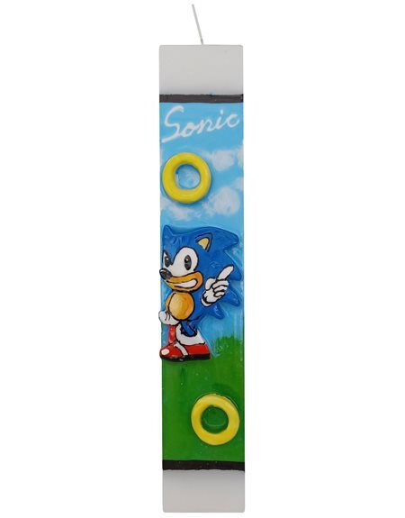Λαμπάδα Πασχαλινή (Gerakis) Sonic 25x4x2cm 001775