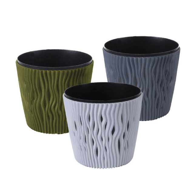 Κασπώ Πλαστικό 2 σε 1  ''FISTIK'' No1 Χρώμα Γκρι 16x14cm TnS 32-800-1988
