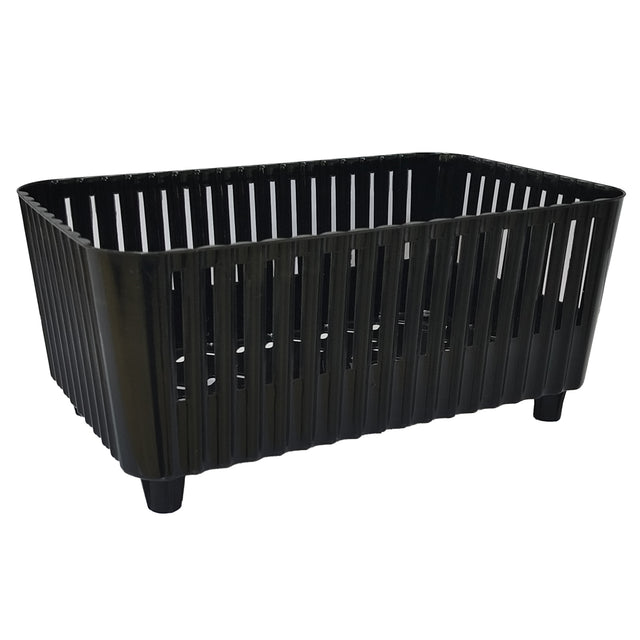 Καλάθι Αποθήκευσης Πλαστικό Μαύρο 19x30cm TnS 32-800-2072