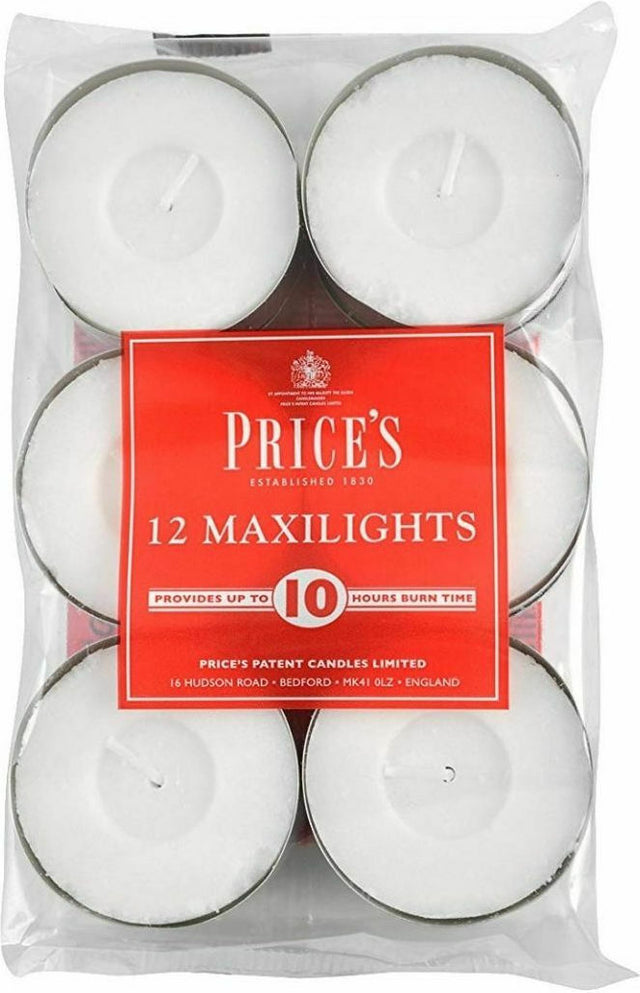 Ρεσώ Κεράκια 10+ Ωρών 12τεμ 456gr Μεγάλα (Candil)