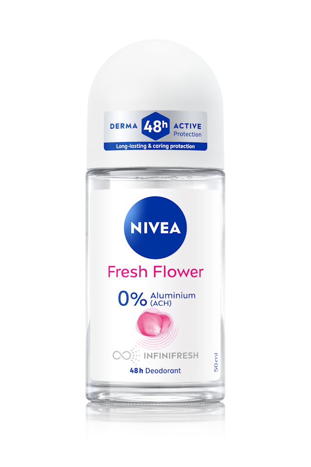 Nivea Roll-On 50ml Αποσμητικά σώματος Fresh Flower 48h