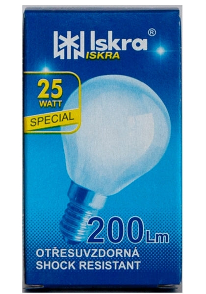 ISCRA ΛΑΜΠΕΣ Ε14 25 WATT ΜΑΤ ΣΦΑΙΡΙΚΕΣ Ειδικού Τύπου