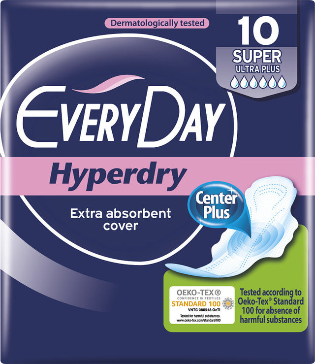 Everyday Hyperdry Σερβιέτες 10τμχ Super Ultra Plus