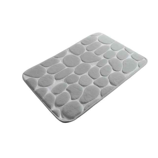 Πατάκι Μπάνιου Stone Memory Foam 40x60cm σε 3 Χρώματα NoBM309