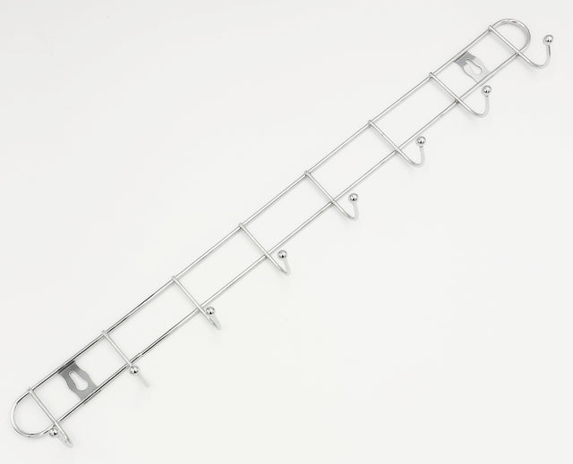 Κρεμάστρα Τοίχου Μεταλλική 8 θέσεων 48x4x5.5εκ.