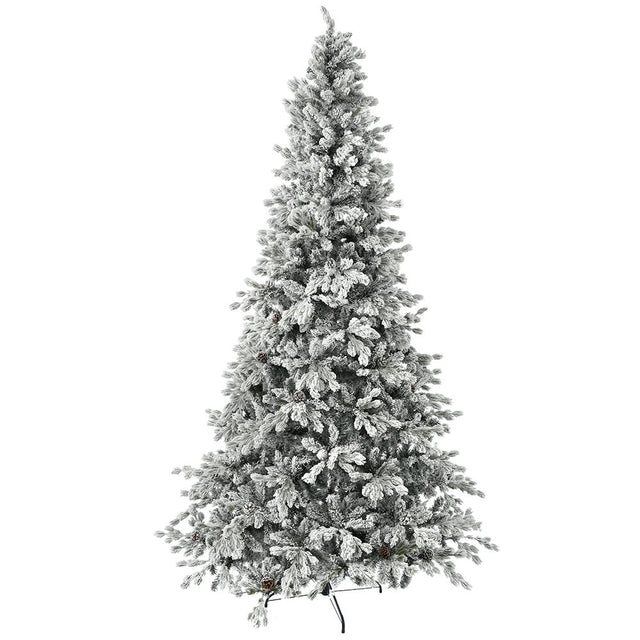 Δέντρο Χριστουγεννιάτικο Χιονισμένο FLOCKED WINTER FANTASY 270cm PE+PVC