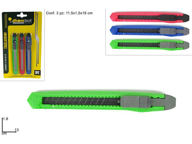 Κοπίδι Σετ 3/τεμ me Αποσπώμενη Λαβή 13cm