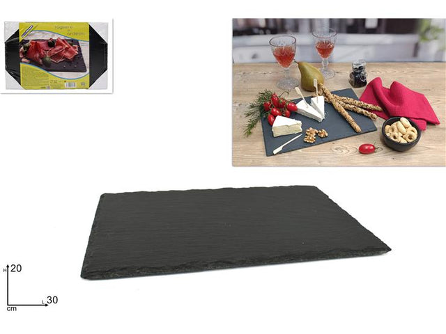 Πλατώ Σερβιρίσματος Φυσική Πέτρα 20x30cm