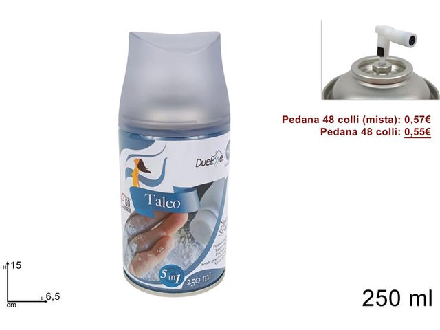 Ανταλλακτικό Αποσμητικό Χώρου Talco 250ml