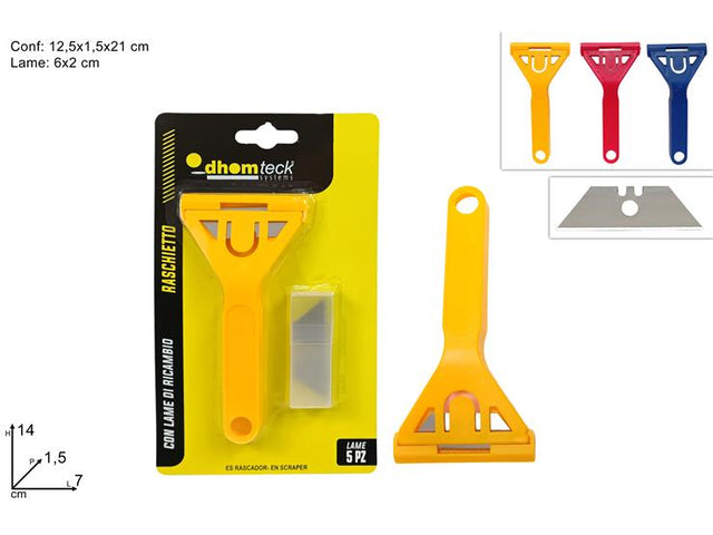 Ξύστρα για Κεραμικές Εστίες με 6 Λεπίδες