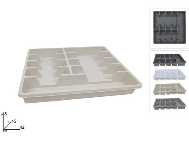 Κουταλοθήκη Πλαστική 42x42cm σε 4 Χρώματα