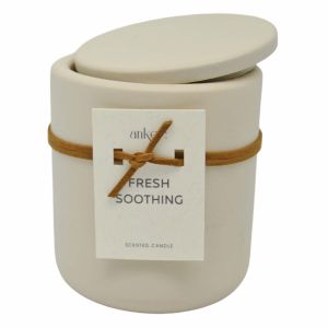 Τσιμεντένιο Βαζάκι Με Αρωματικό Κερί Και Καπάκι 833085 (8,8x10)