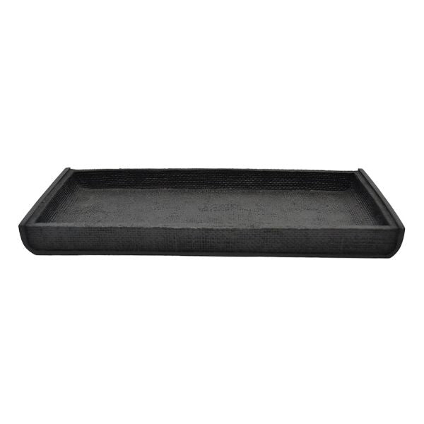 Δισκάκι Κεραμικό σε Μαύρο Χρώμα 835676 (26,2x12,7x2,3)