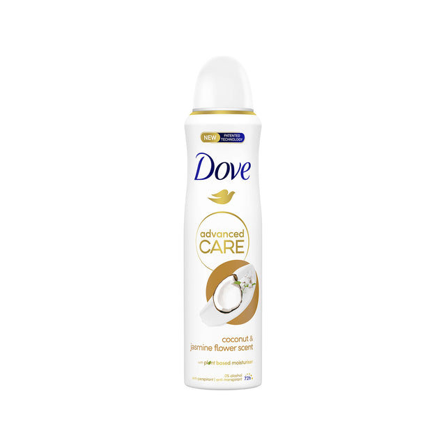 Dove Spray 150ml Αποσμητικά σώματος Advanced Coconut 72h