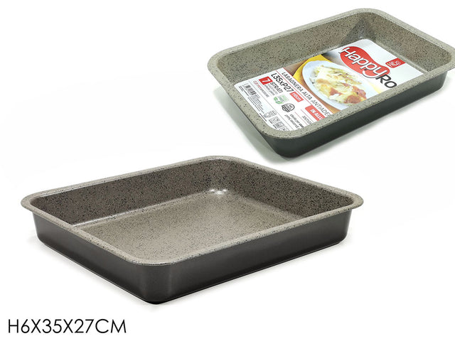 Ταψί Αλουμινίου Αντικολλητικό h6x35x27cm