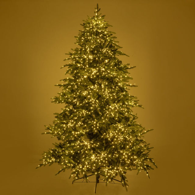 Δέντρο Χριστουγεννιάτικο PRE-LIT ASPEN 270cm με 6250 LED Λευκά Ζεστά Λαμπάκια 8 Προγράμματα (PE+PVC)