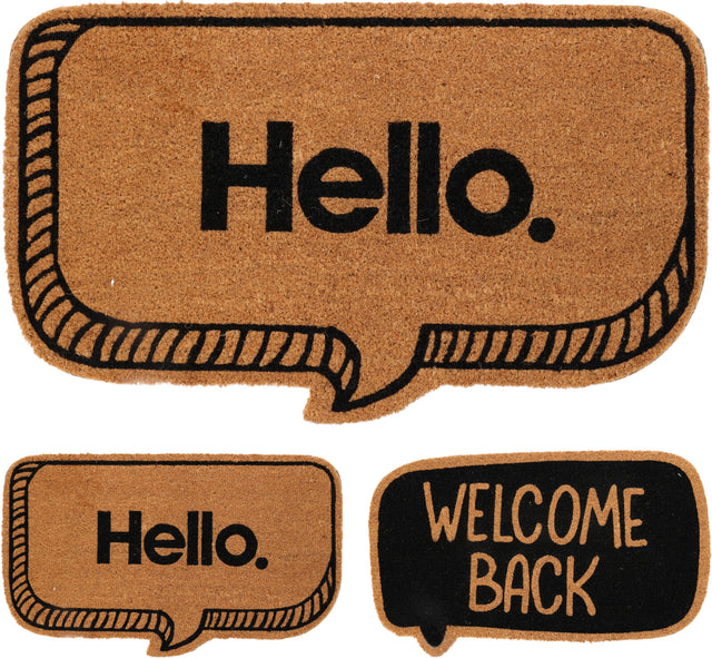 Πατάκι Εξώπορτας Κοκοφοίνικα σε 2 Σχέδια