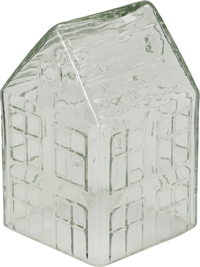 Σπιτάκι Γυάλινο Διάφανο 14cm