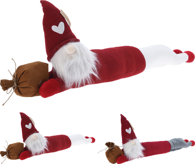 Άγιος Βασίλης Στοπ Πόρτας Υφασμάτινο 85cm