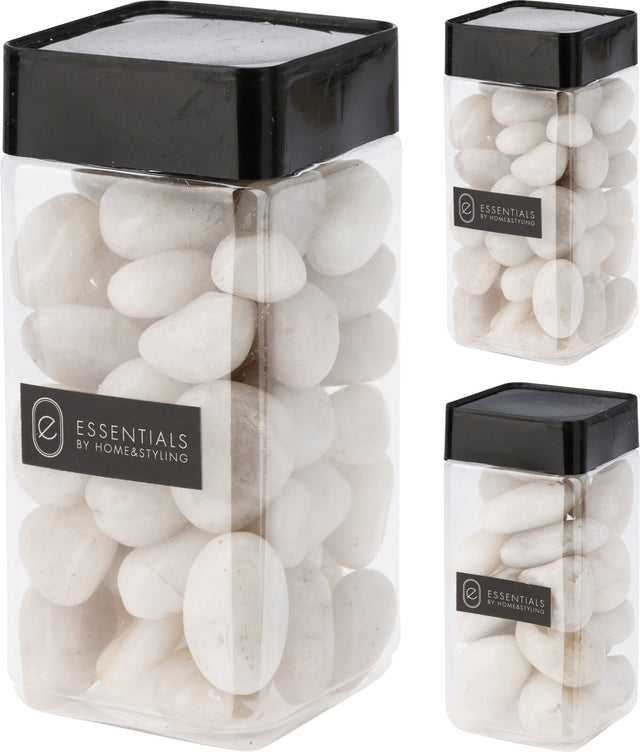 Διακοσμητικές Πέτρες Λευκές 850gr