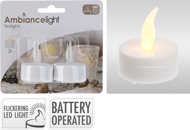 Ρεσώ Μπαταρίας Σετ 2/τεμ Λευκό