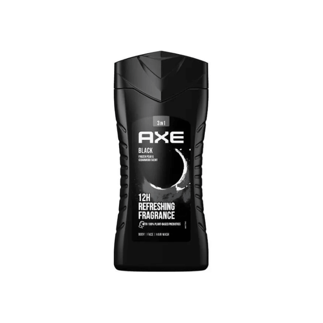 Axe Αφρόλουτρο 250ml Black Shower Gel για Άνδρες για Μαλλιά & Σώμα 3in1