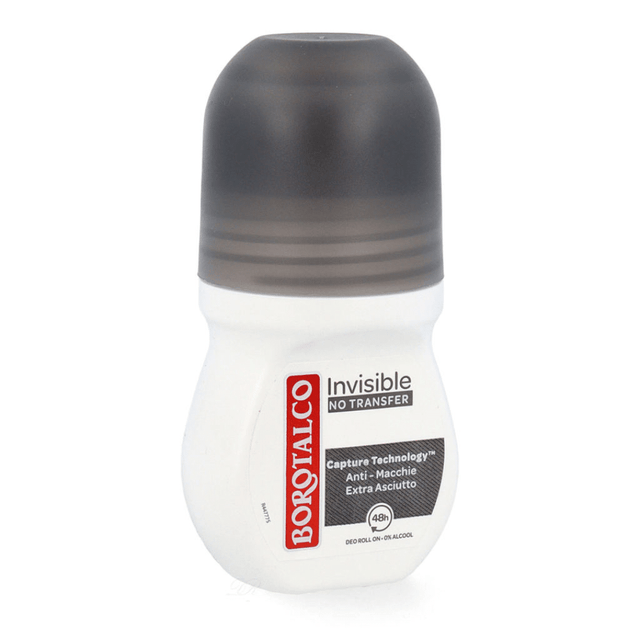 Borotalco Roll-On 50ml Invisible 48h Deo Αποσμητικά σώματος