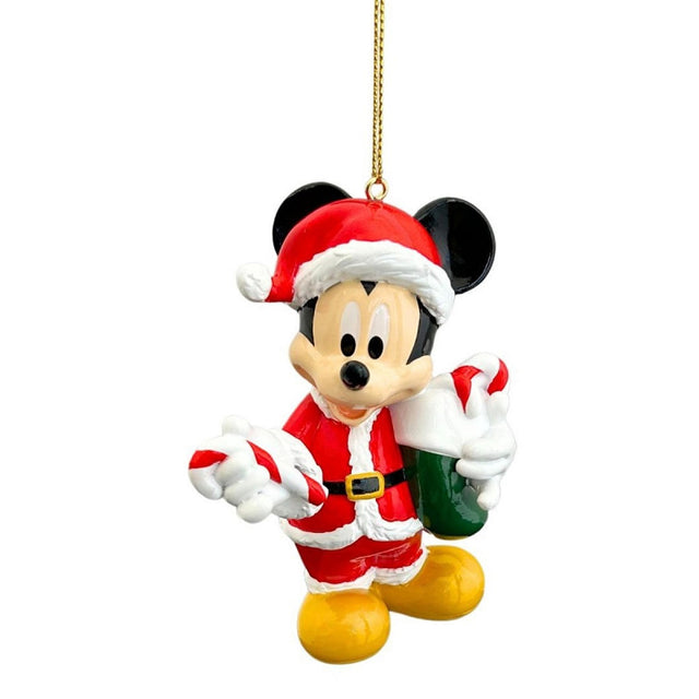 Χριστουγεννιάτικο Κρεμαστό Στολίδι Mickey Santa 3D