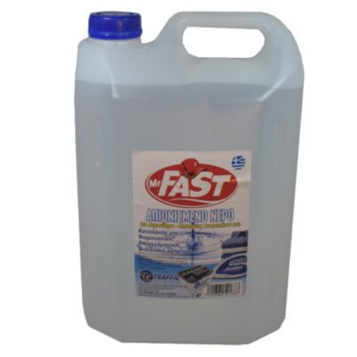 Mr Fast Απιονισμένο Νερό 4lt