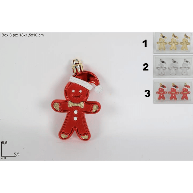 Ανθρωπάκι Πλαστικό Διακοσμητικό 8,5×5,5cm Welkhome