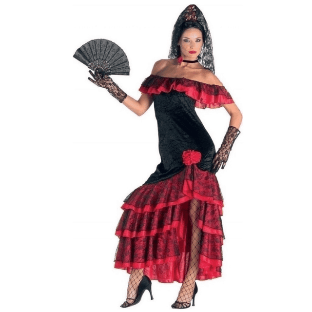 Αποκριάτικη Στολή Ενηλίκων Σενιορίτα-Κάρμεν (74168) (Clown) Νο M