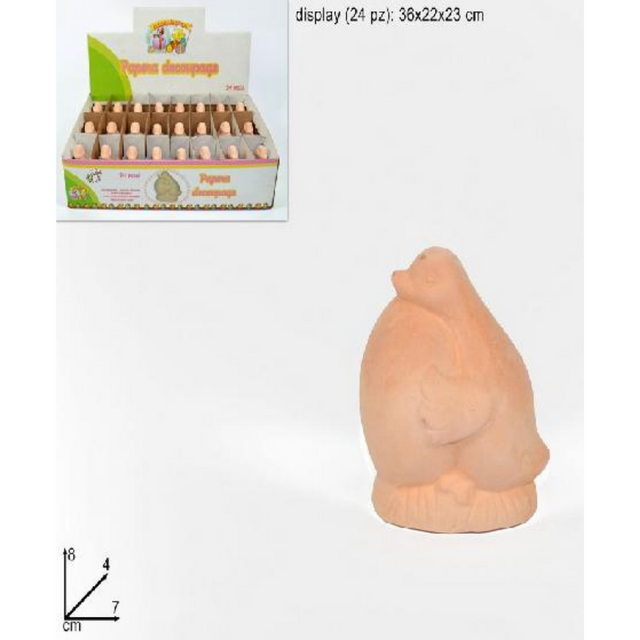 Αυγό Με Πάπια Κεραμικό 8Χ4Χ7cm Welkhome
