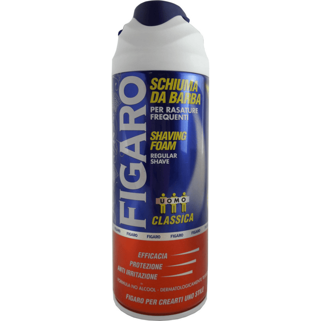 Αφρός ξυρίσματος 400ml Figaro Classic για Ξηρές & Ευαίσθητες Επιδερμίδες
