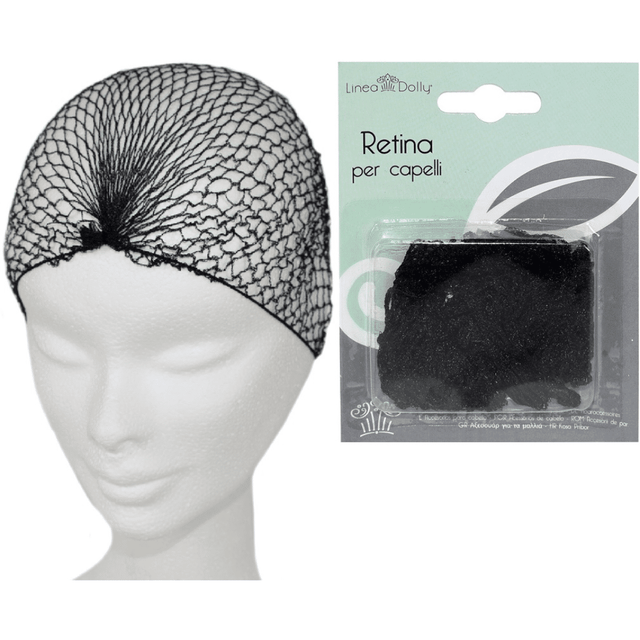 Δίχτυ - Φιλέ Μαλλιών Μαύρο Art.CA003354 Linea Dolly