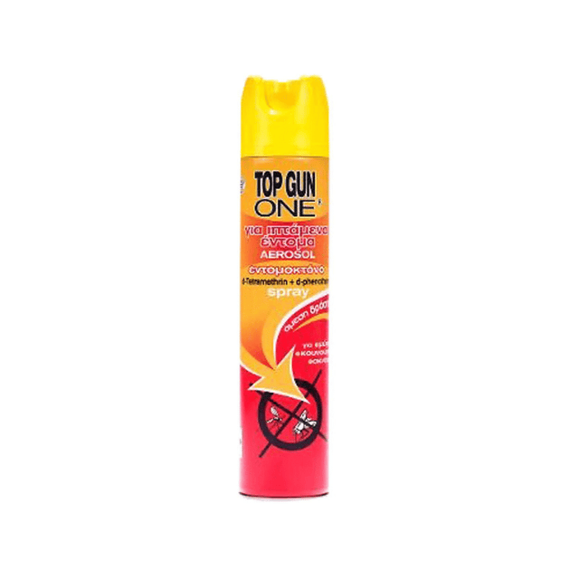 Εντομοκτόνο Top Gun Spray 300ml για Κουνούπια/Μύγες