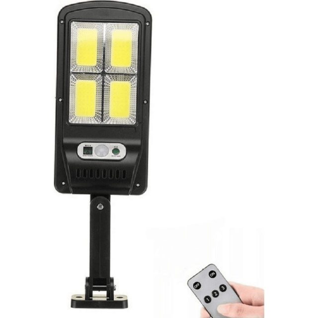 Ηλιακός προβολέας 128 LED με αισθητήρα κίνησης και Τηλεχειριστήριο TnS 35-950-0909