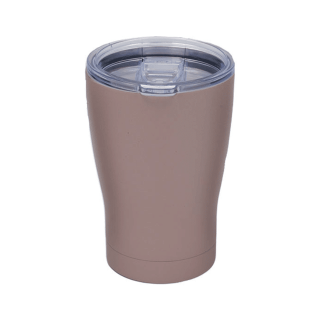 Θερμός Ποτήρι Ροφήματος (LIFE) Ανοξείδωτο Powder Beige 370ml Sidirela E-0234