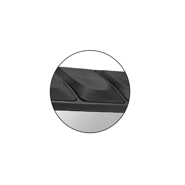 Κάδος Ανακύκλωσης Μεταλλικός με Πεντάλ 3x12lt Inox Sidirela E-3501