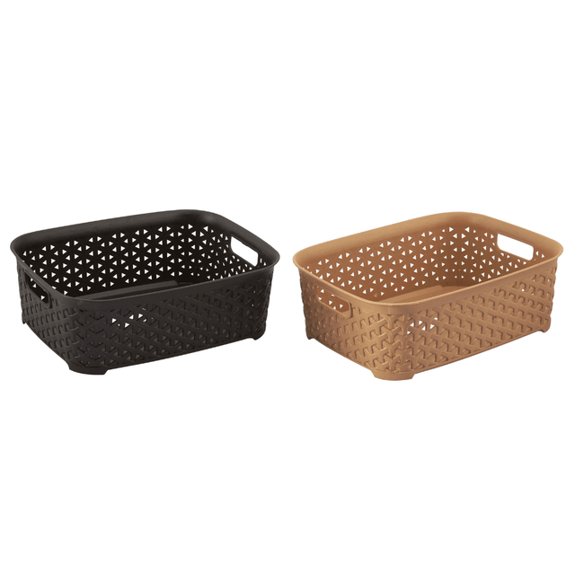 Καλάθι Πολλαπλών Χρήσεων Πλαστικό Rattan TnS 32-800-0704