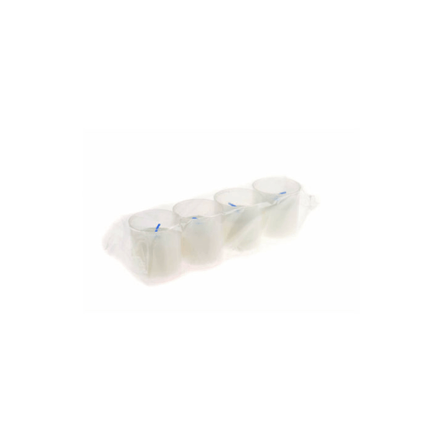 Κερί Stelle Λευκό Διαρκείας 24 ωρών 5,2x6cm 10B 4τμχ. Candil