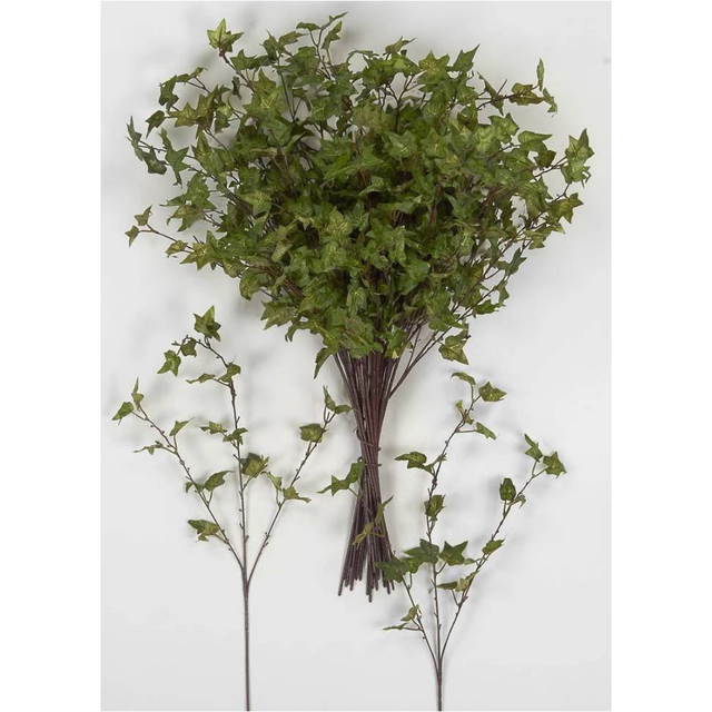 Κλαδί Τεχνητό Κισσός Πράσινος 80cm LUKIA 22005