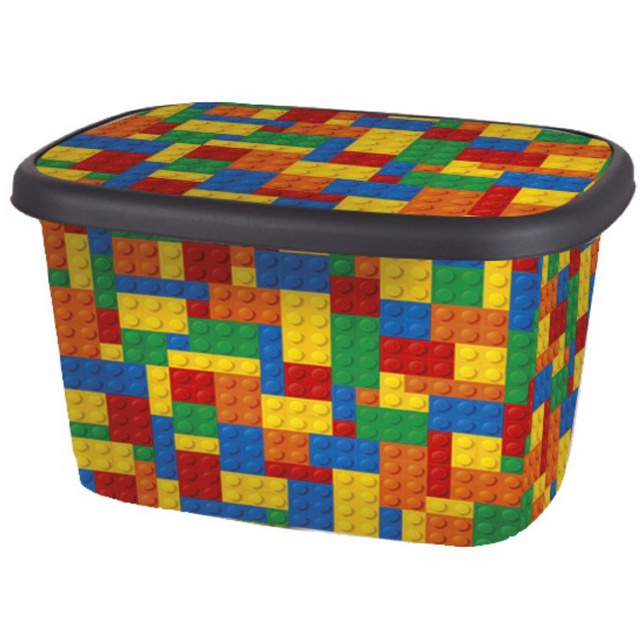 Κουτί Αποθήκευσης 25Lit Toy Box 45x34x26cm 32-800-1170 TnS