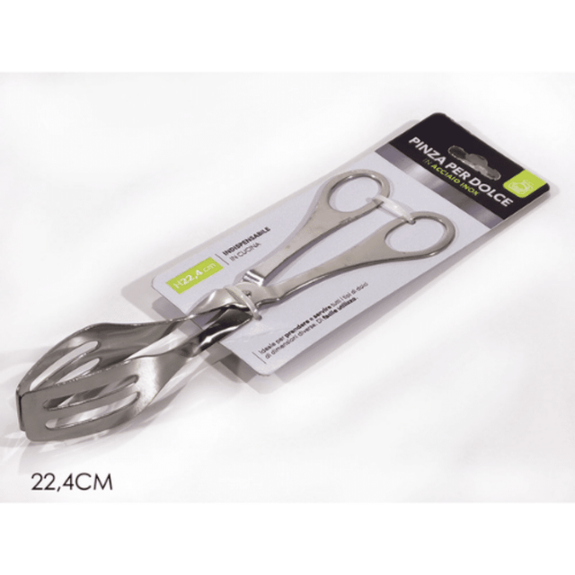 Λαβίδα Σαλάτας INOX 22.4cm General Trade 727180