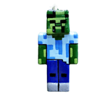Λαμπάδα Πασχαλινή (Gerakis) Mindcraft 3D μπλε-πράσινο 21x10x4cm 003126