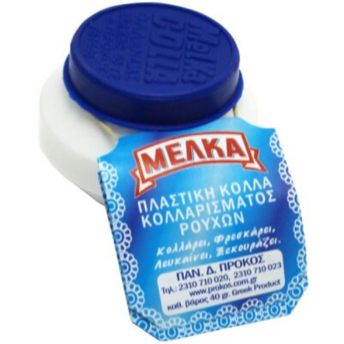 Μέλκα Υγρή Πλαστική Κόλλα 50gr Κολλαρίσματος Ρούχων