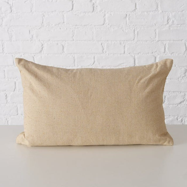 Μαξιλάρι Διακοσμητικό 30x50cm Γιούτα Cotton100% Boltze