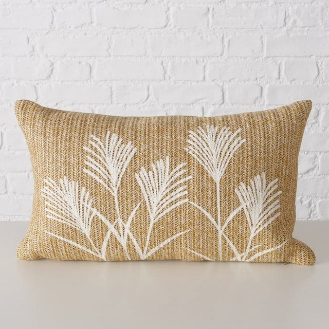 Μαξιλάρι Διακοσμητικό 30x50cm Γιούτα Cotton100% Boltze